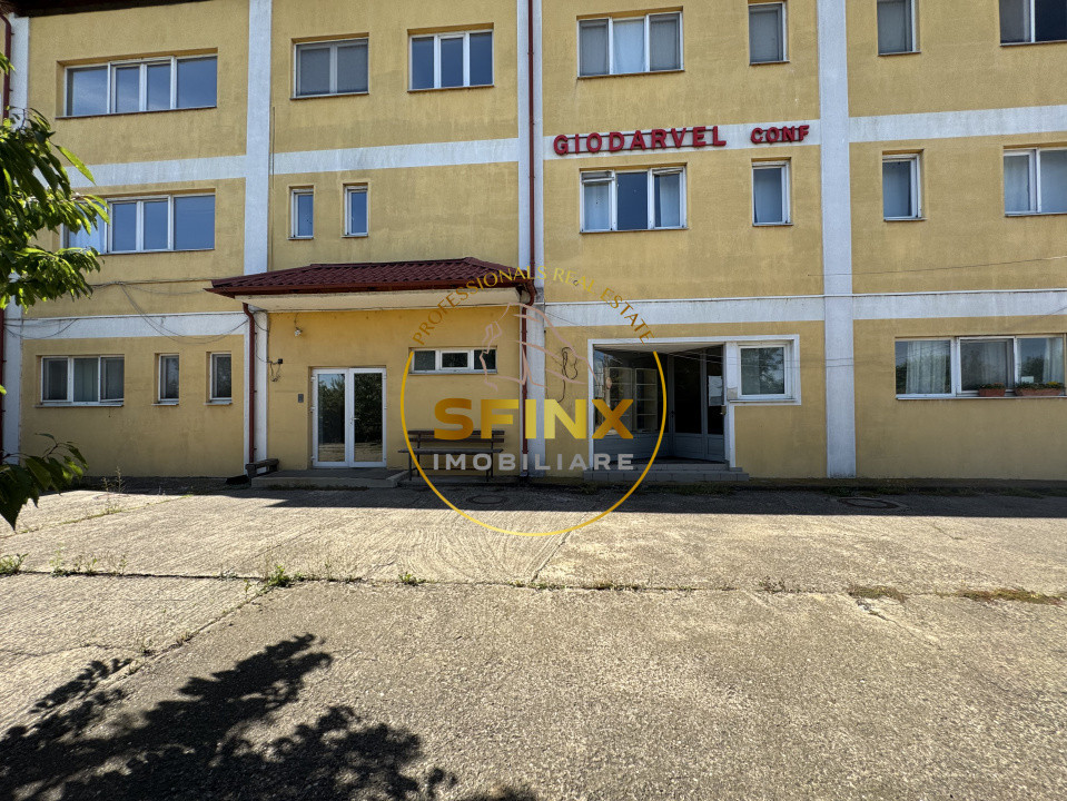 Spațiu industrial modern, 15.000 mp teren + 5.300 mp construiți, DN1A