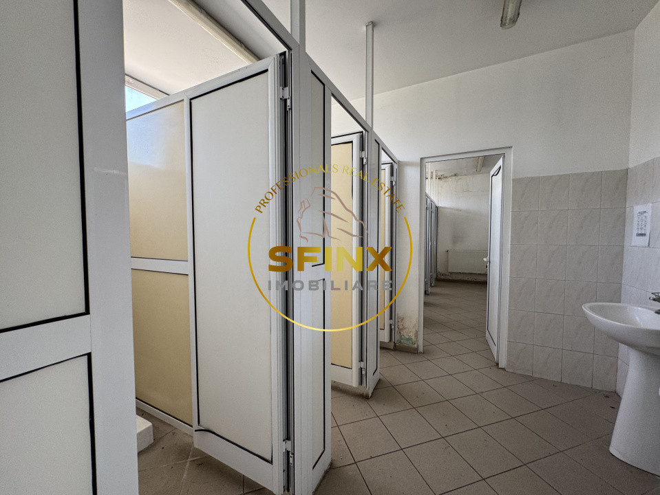 Spațiu industrial modern, 15.000 mp teren + 5.300 mp construiți, DN1A