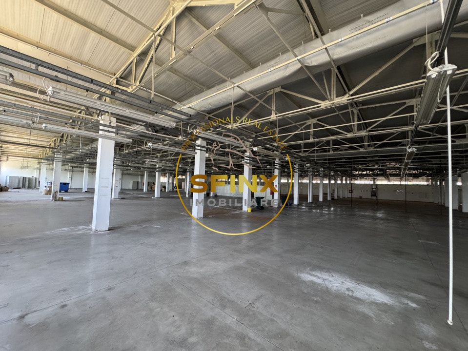 Spațiu industrial modern, 15.000 mp teren + 5.300 mp construiți, DN1A