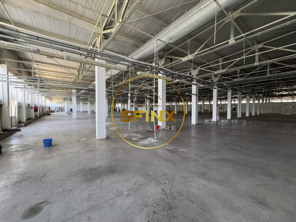 Spațiu industrial modern, 15.000 mp teren + 5.300 mp construiți, DN1A