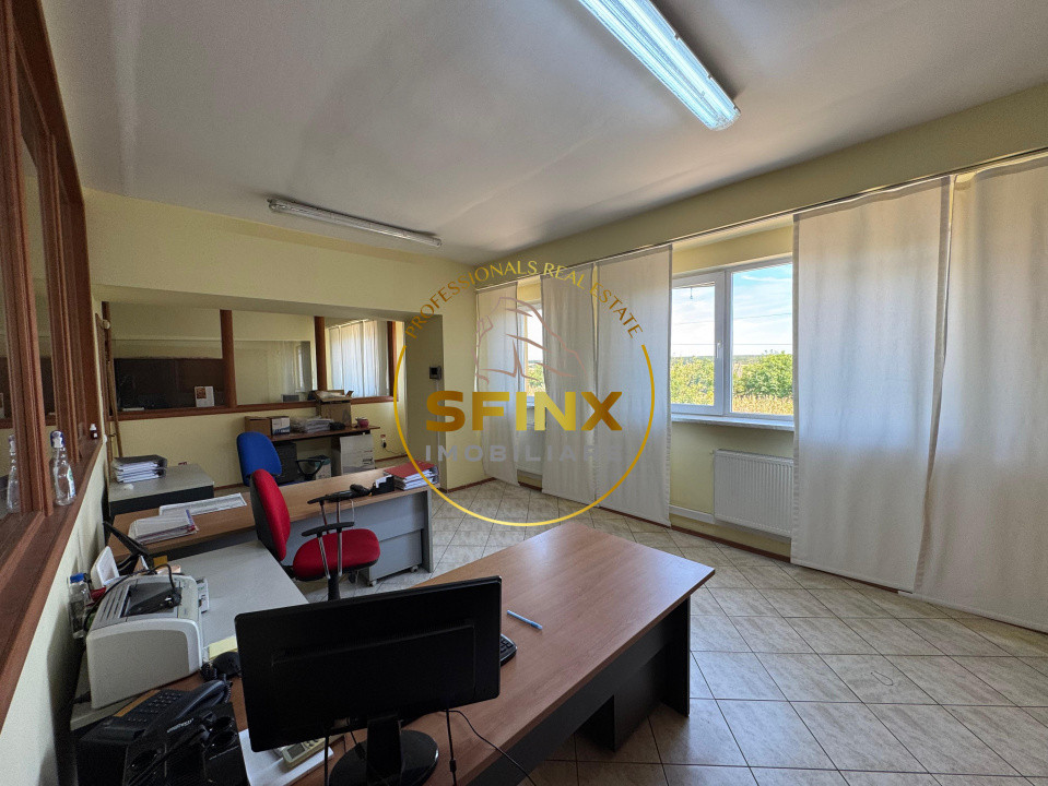 Spațiu industrial modern, 15.000 mp teren, 5.300 mp construiți, DN1A 