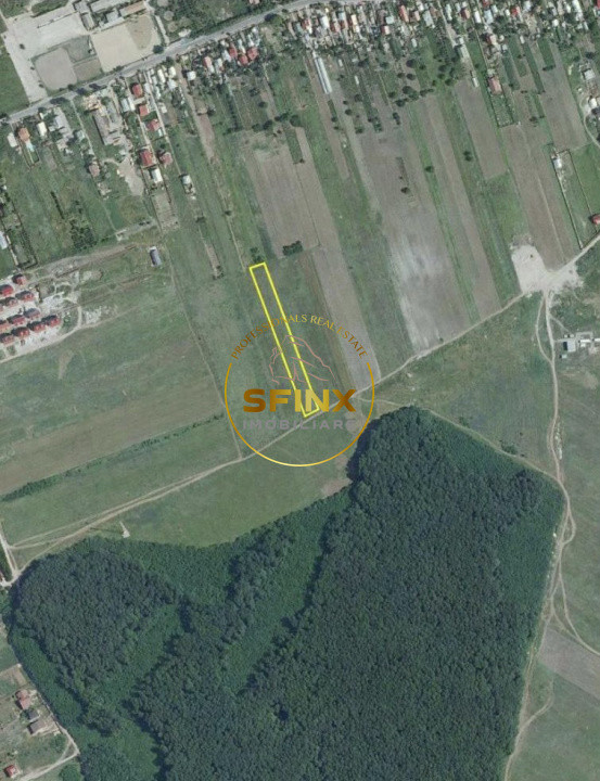 Corbeanca 5000 mp, deschidere 22 m la Drum asfaltat, padure, utilitati la limita