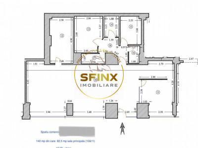 Inchiriere - Spatiu  comercial versatil  vad comercial intens