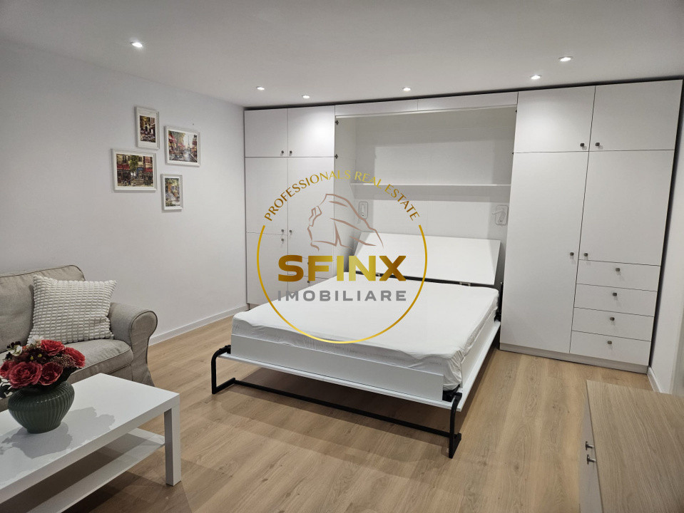 Garsoniera de inchiriat 42 mp zona Piata Alba Iulia