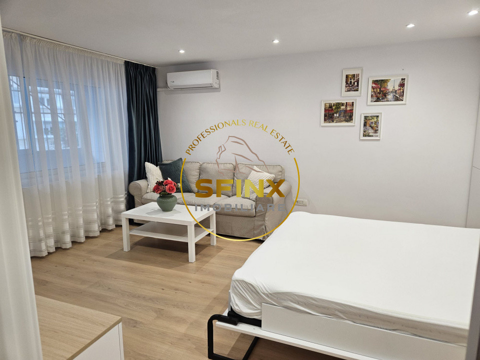 Garsoniera de inchiriat 42 mp zona Piata Alba Iulia