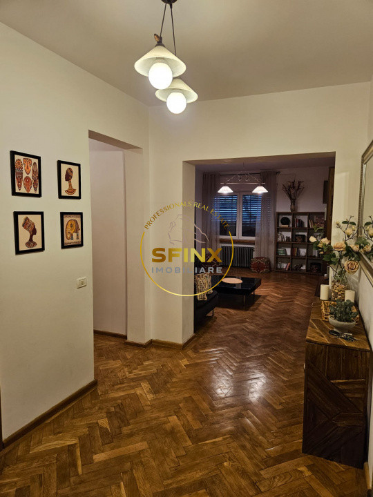 Apartament spatios decomandat 3 camere Kiseleff