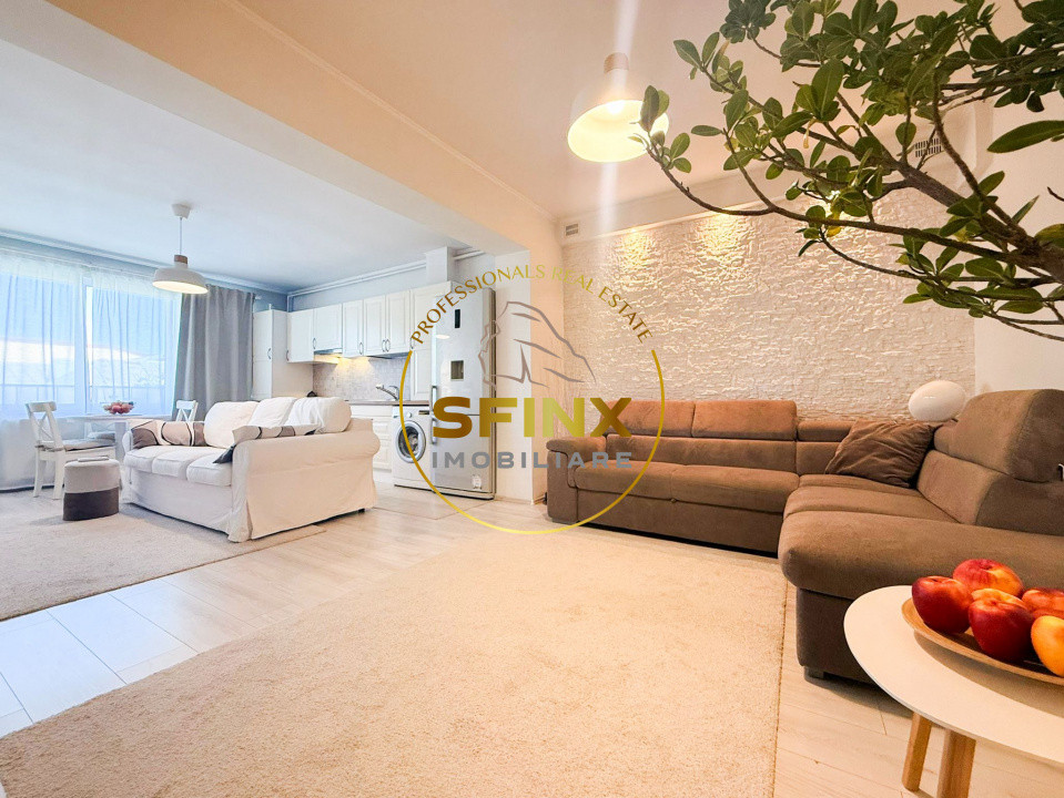 2 camere, apartament complet mobilat și utilat, boxa, Baicului
