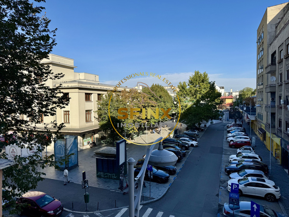 3 camere Piata Amzei renovat, metrou la 100 m, cat friendly