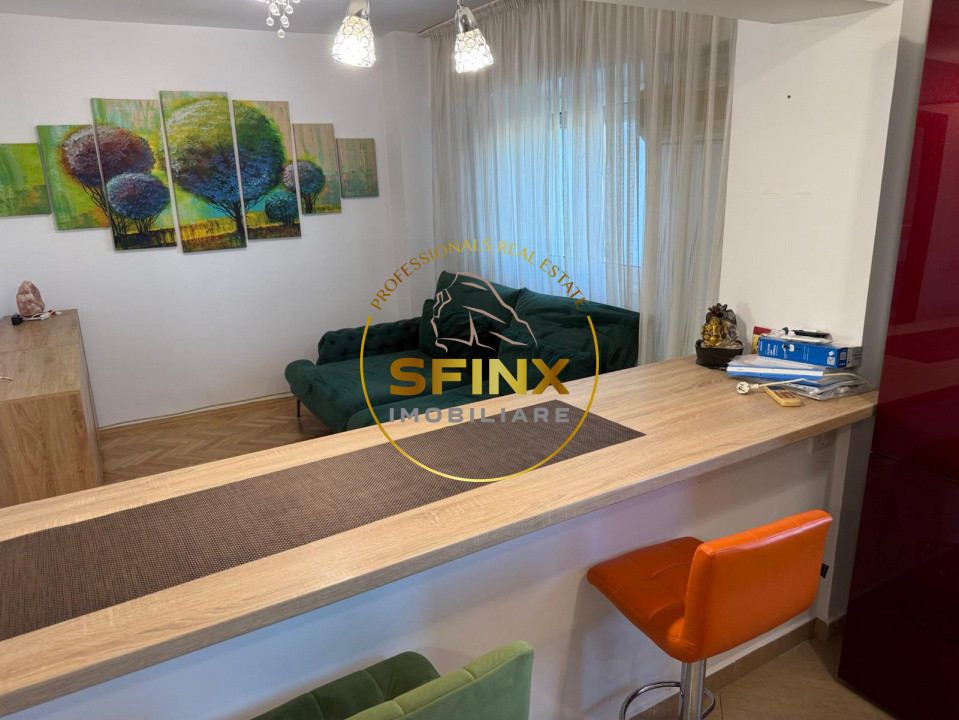 3 camere renovat Burebista Piata Alba Iulia bloc 92 2 bai