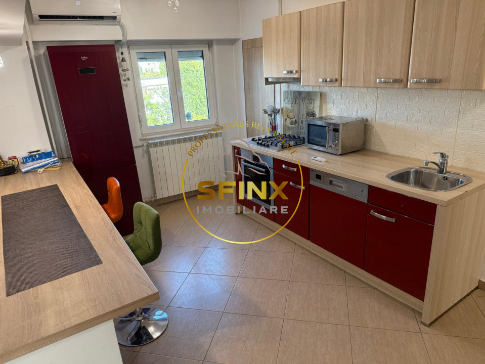 3 camere renovat Burebista Piata Alba Iulia bloc 92 2 bai