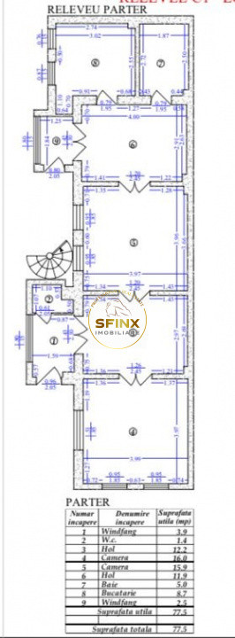 Spatiu/apartament de inchiriat – parter de casa / DOROBANTI