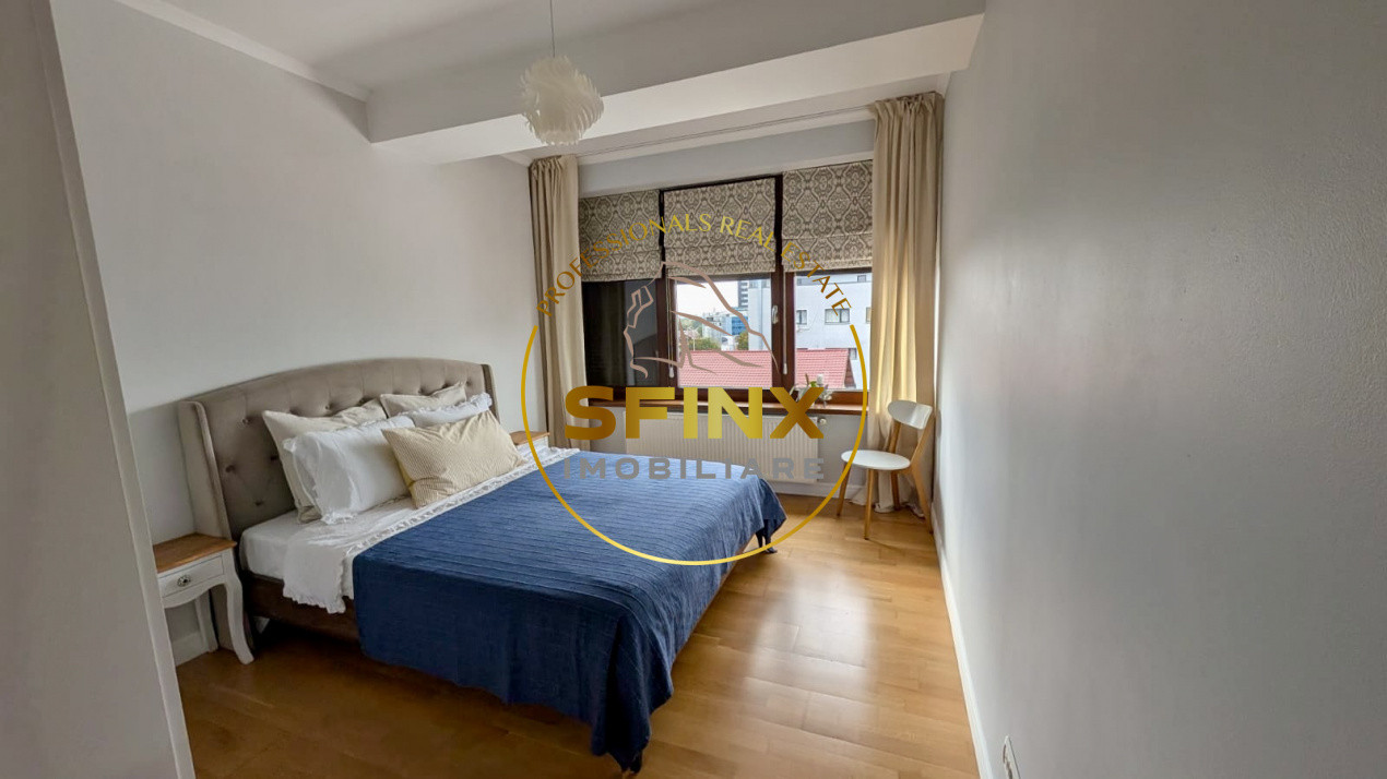 3 camere Aviatiei 110 mp, terasa, parcare subterana inclusa