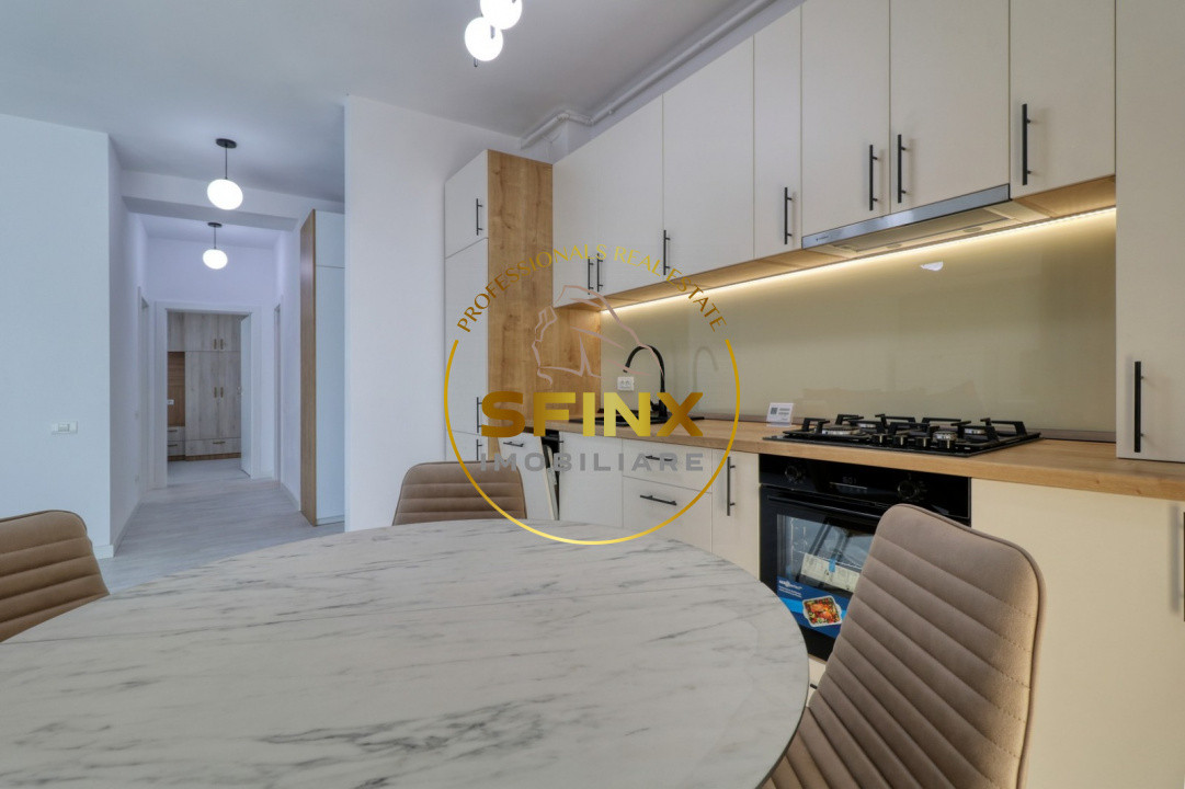APARTAMENT 3 CAMERE DECEBAL { BLOC 2025 [ 2 BAI { PARCARE