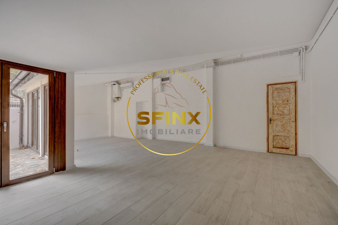 60 mp Parcul Carol curte proprie, cafenea, magazin, salon