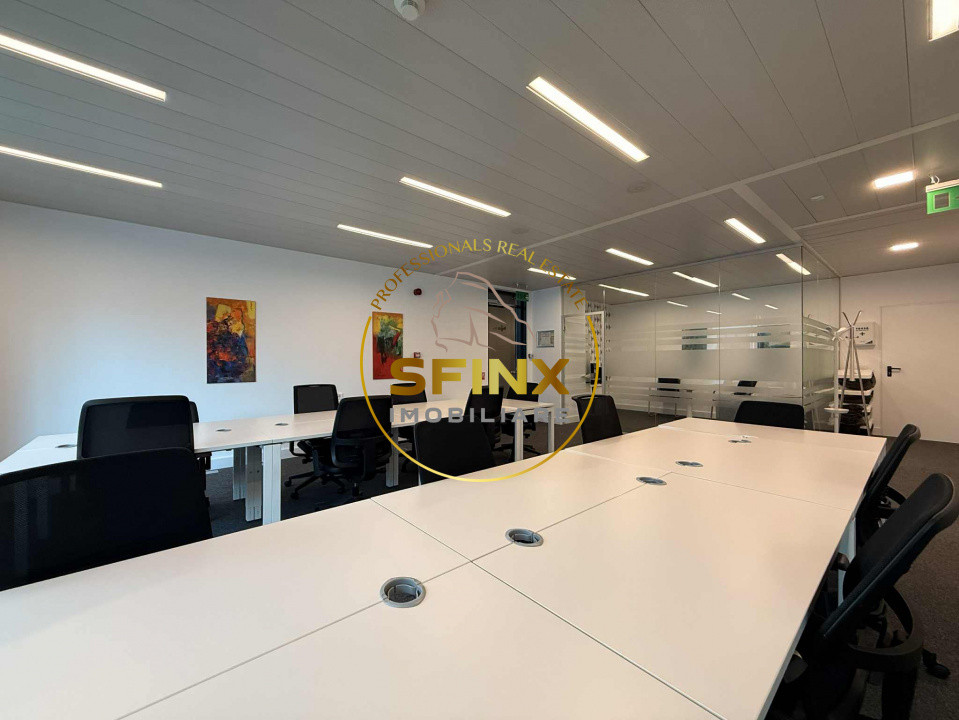 Spatiu birouri, 25 de persoane, terasa, cantina, utilitati incluse in pret