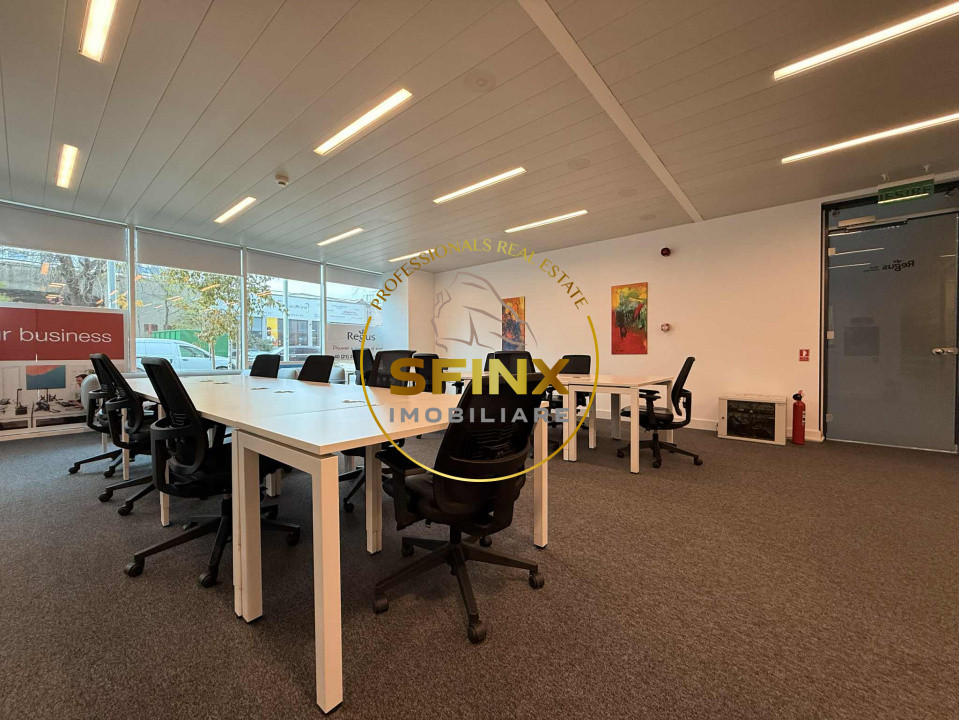 Spatiu birouri, 25 de persoane, terasa, cantina, utilitati incluse in pret