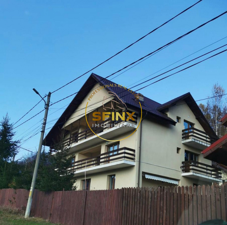 Vila 14 camere la Cheia, Prahova – IDEALĂ PENTRU PENSIUNE, RETREAT SAU REȘEDINȚA