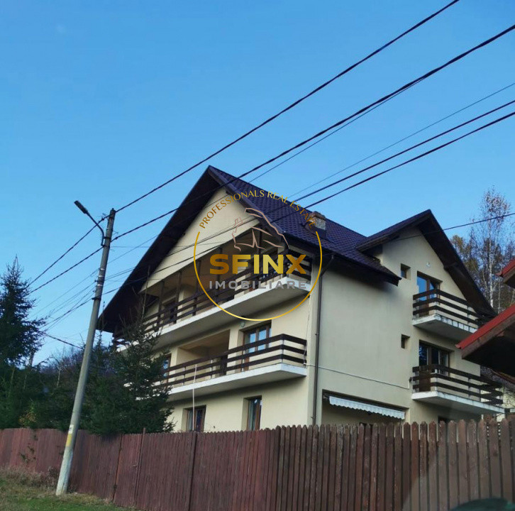 Vila 14 camere la Cheia, Prahova – IDEALĂ PENTRU PENSIUNE, RETREAT SAU REȘEDINȚA