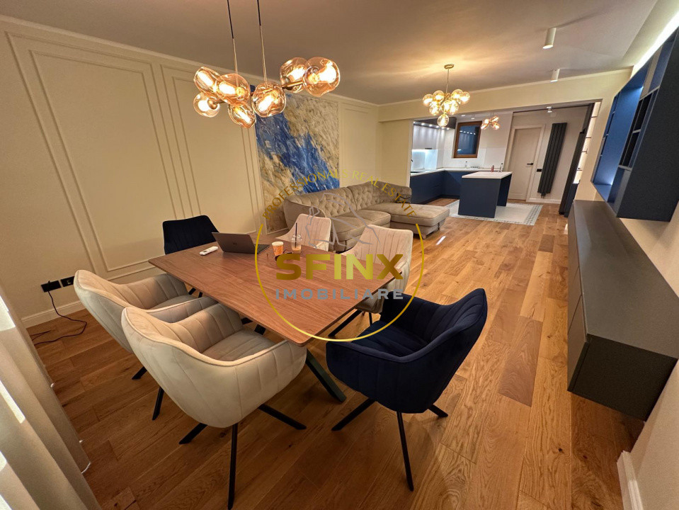 Aviatorilor, first rent, newly refurbished, 4 room apartment with parking