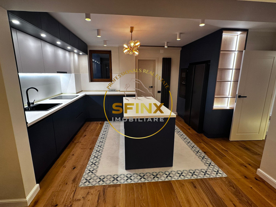 Aviatorilor, first rent, newly refurbished, 4 room apartment with parking