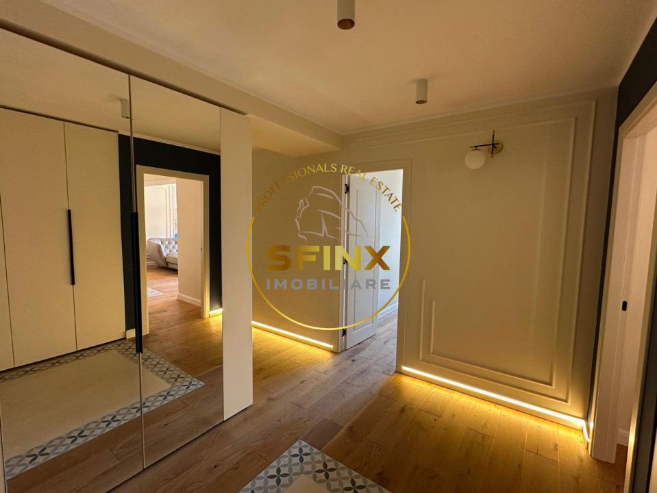 Aviatorilor, first rent, newly refurbished, 4 room apartment with parking