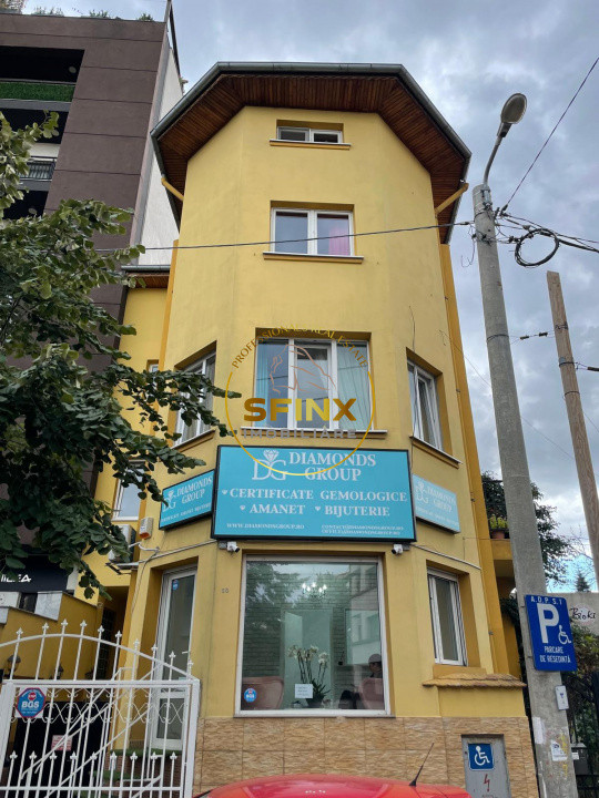 SPATIU COMERCIAL FLOREASCA { PARTER+DEMISOL 25m +25m { CENTRALA