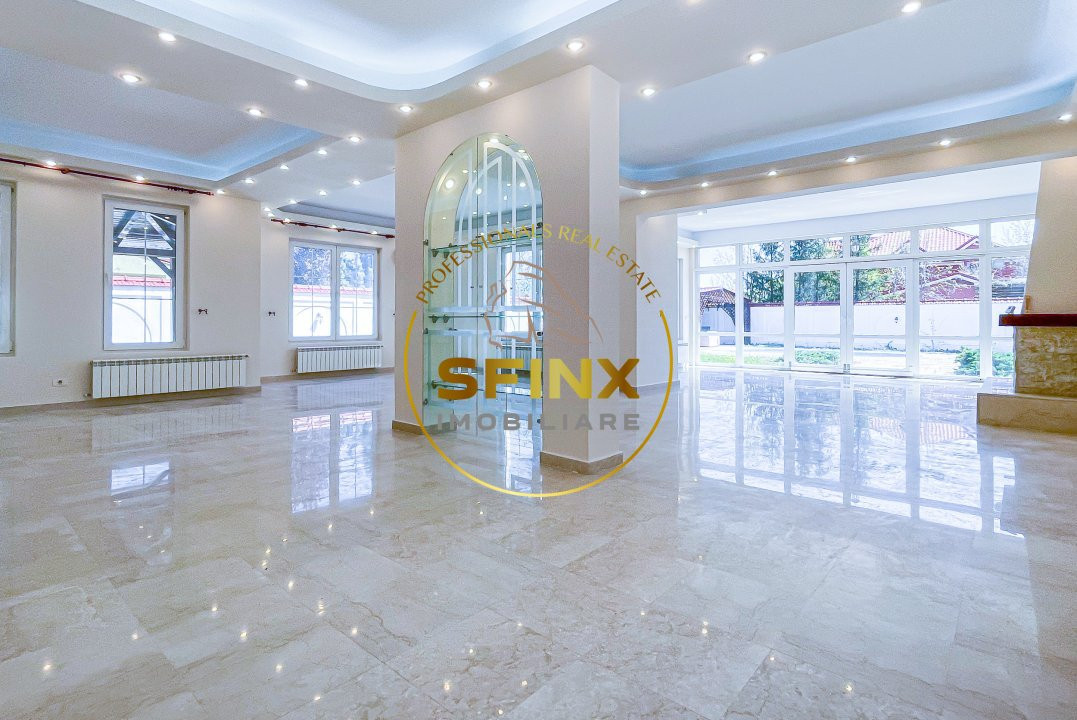 Vila cu piscina 420 mp construiti, teren 828 mp Domnesti, comision 0