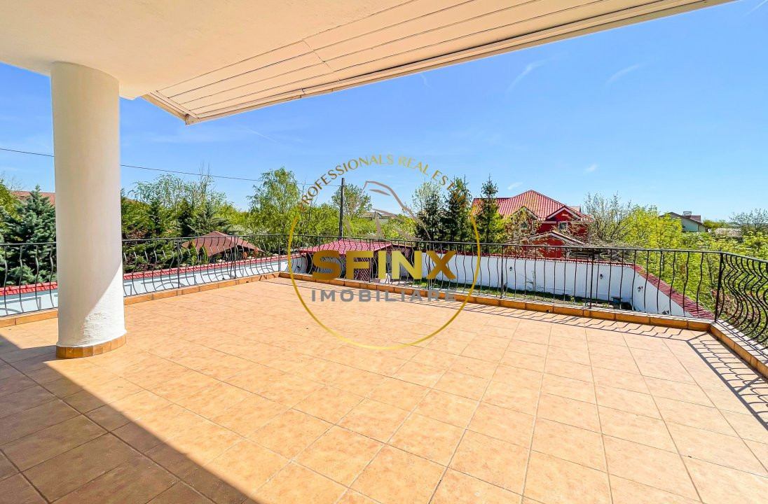 Vila cu piscina 420 mp construiti, teren 828 mp Domnesti, comision 0