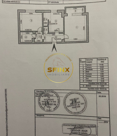 2 camere bloc 89 Mall Vitan Timpuri Noi centrala comision 0%