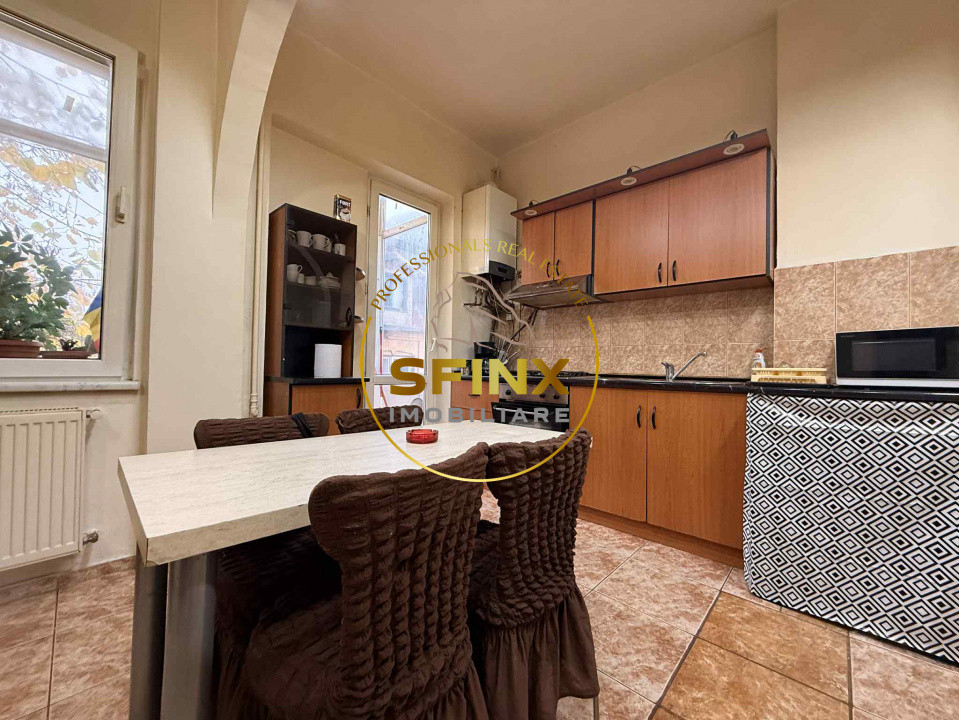 4 camere, 111 mp, Victoriei, centrală proprie, etaj 2/7