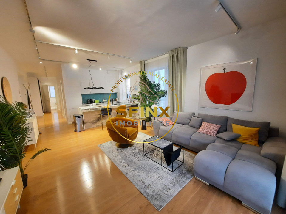 Luxuria Residence, first rental, panoramic view, 3 rooms, terrace, parking place
