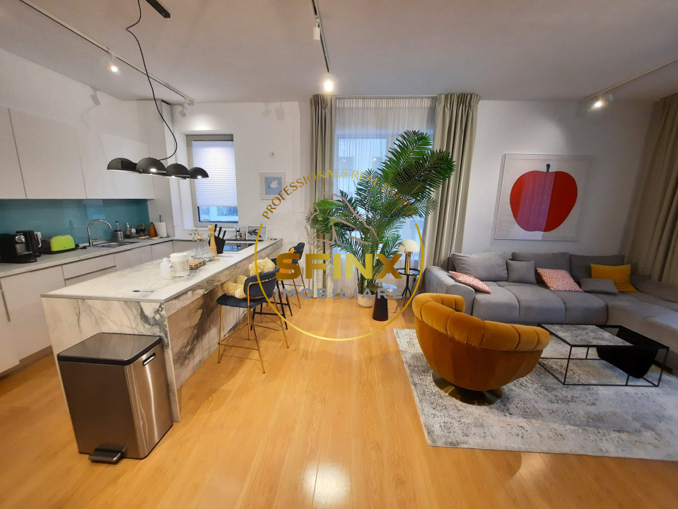 Luxuria Residence, first rental, panoramic view, 3 rooms, terrace, parking place