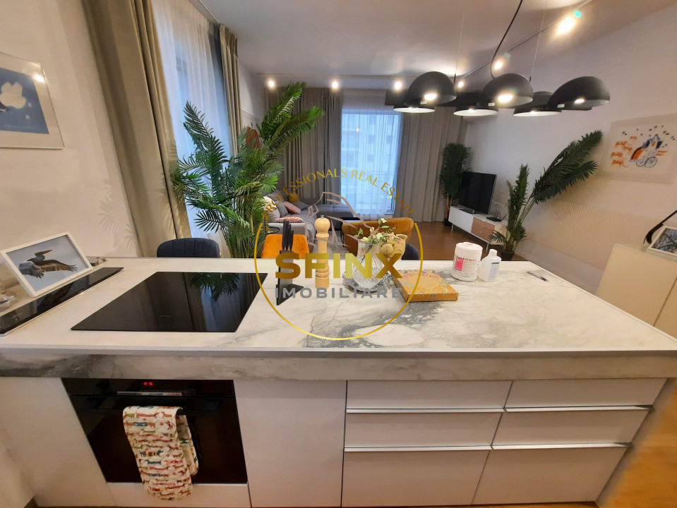 Luxuria Residence, first rental, panoramic view, 3 rooms, terrace, parking place