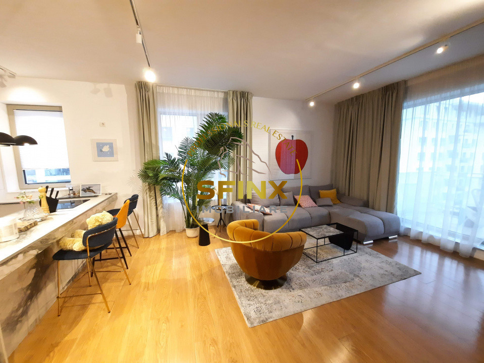 Luxuria Residence, first rental, panoramic view, 3 rooms, terrace, parking place