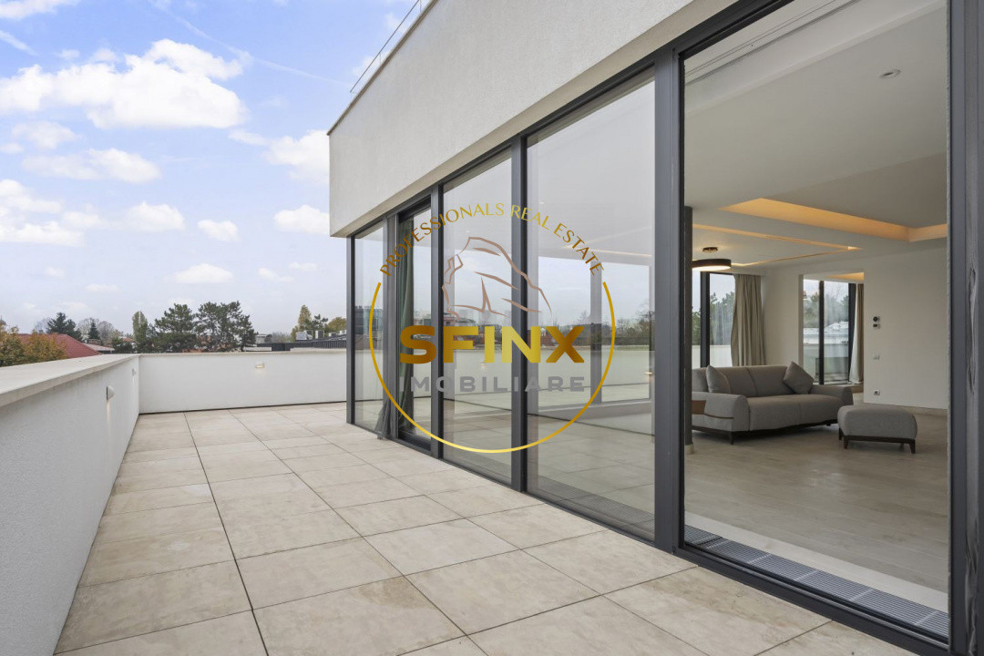 Kiseleff, 4 room penthouse with roof terrace, panoramic view, pet friendly