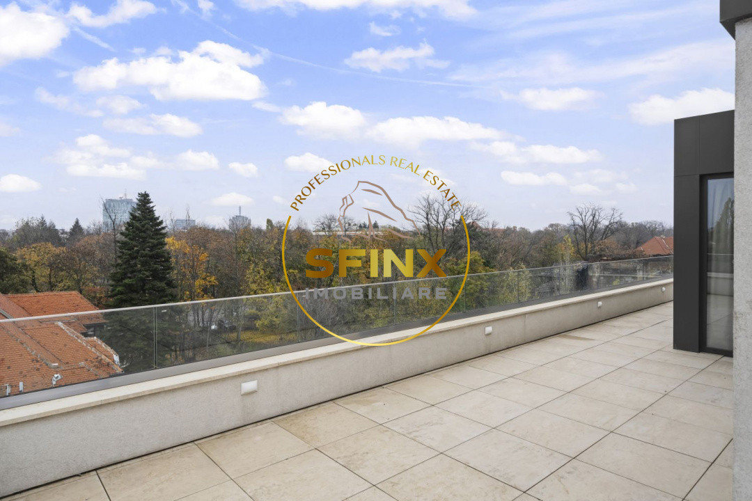 Kiseleff, 4 room penthouse with roof terrace, panoramic view, pet friendly