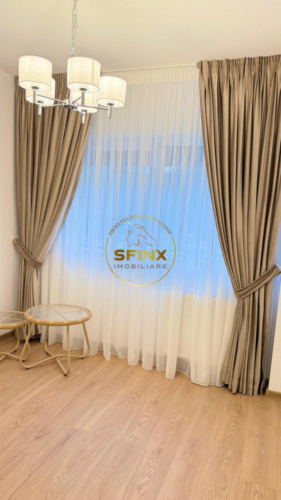 Floreasca Residence, first rental, 3 rooms, ground floor with 37 sqm terrace