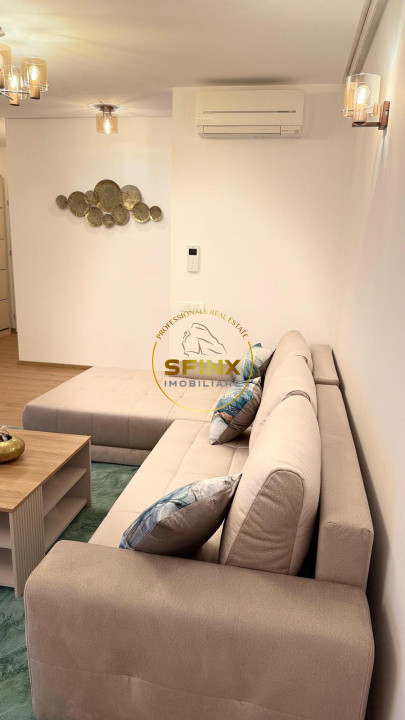 Floreasca Residence, first rental, 3 rooms, ground floor with 37 sqm terrace