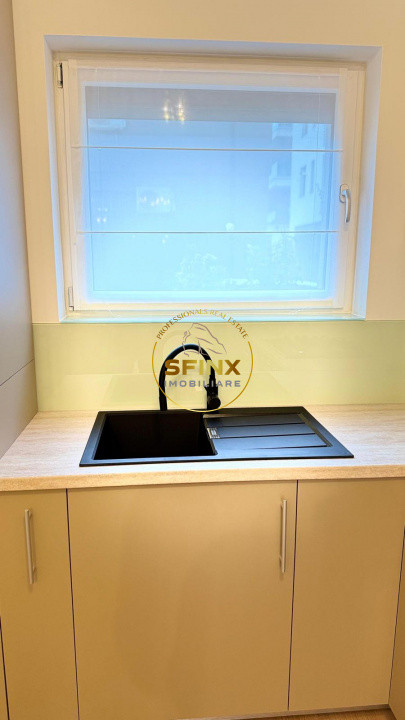 Floreasca Residence, first rental, 3 rooms, ground floor with 37 sqm terrace