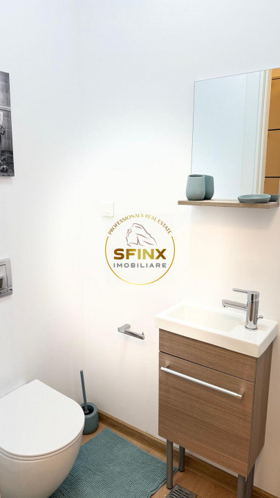 Floreasca Residence, first rental, 3 rooms, ground floor with 37 sqm terrace