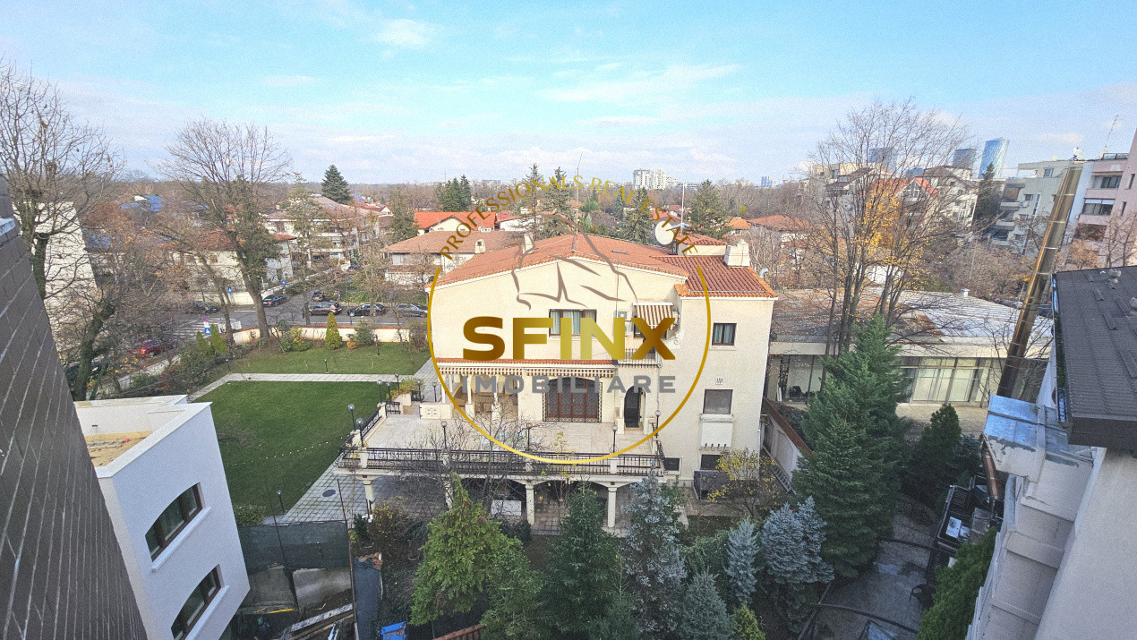 Penthouse duplex spectaculos Primaverii Herastrau 255 mp parcare