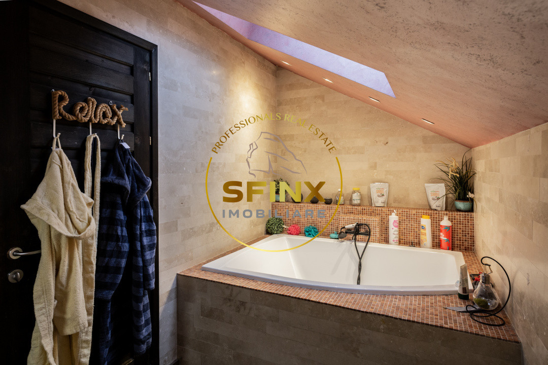 6 camere, 200 mp, P+1+M, curte proprie, centrala termica, pivnita