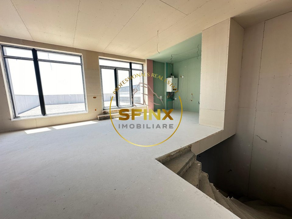 Penthouse de vanzare 4 camere 242 mp totali Hils Brauner  