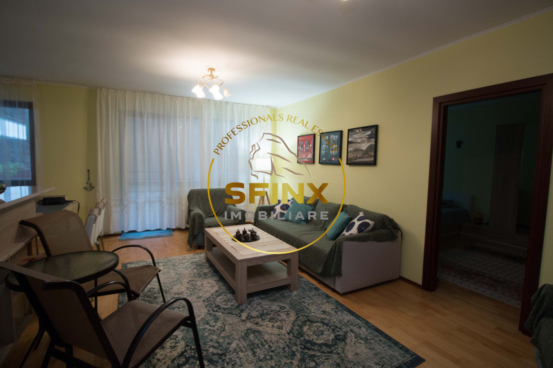 Apartament 3 camere, 2 bai, garaj cu vedere la munte si apa