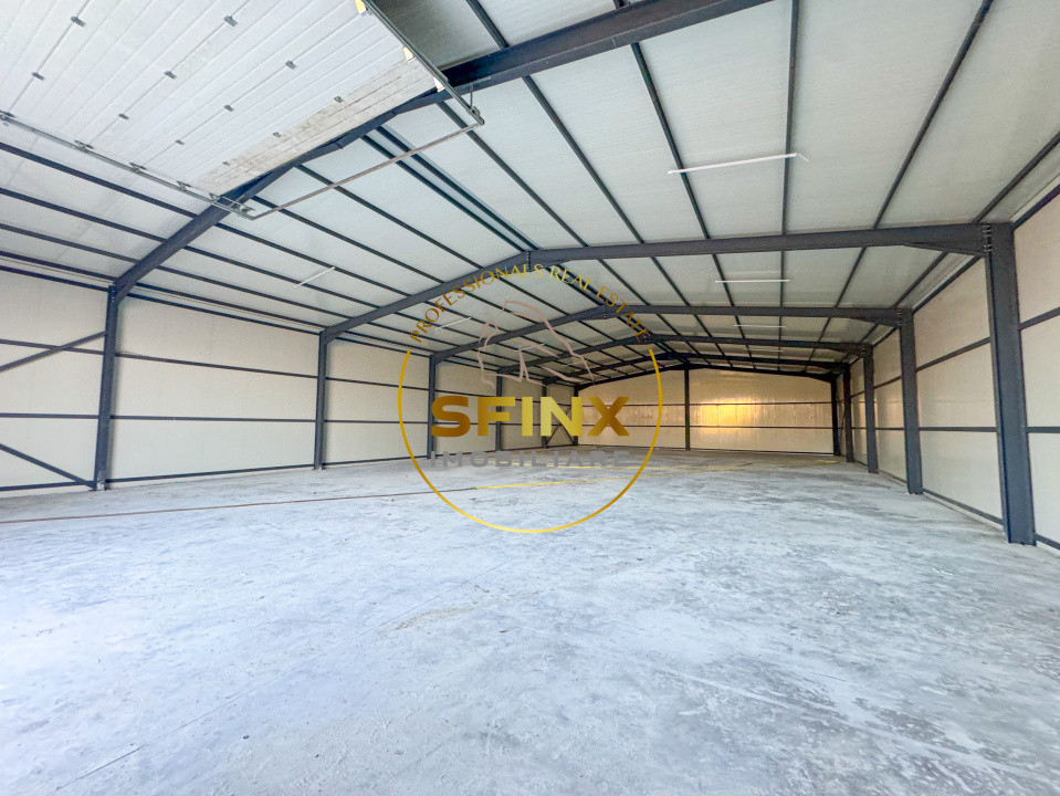 Hala constructie 2025 Bragadiru acces A0