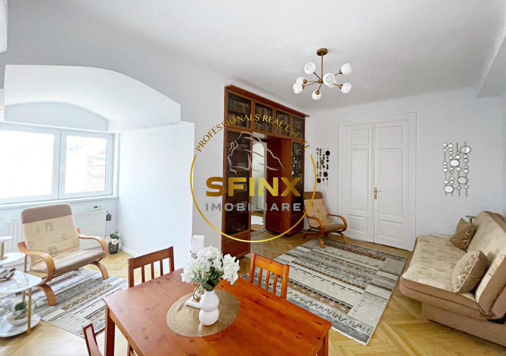 Apartament 2 camere Piata Amzei cu loc de parcare prima inchiriere