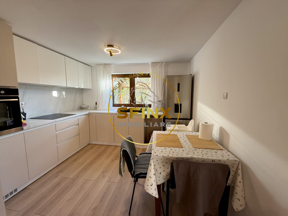 Casa moderna 5 camere Drajna de Sus,  teren generos si pomi fructiferi