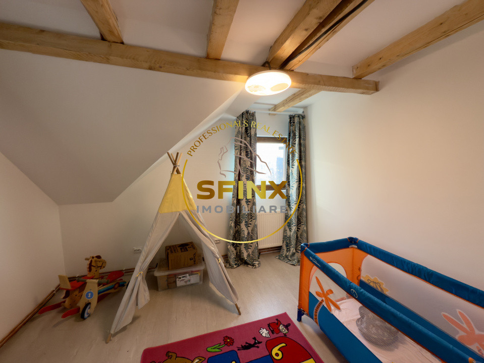 Casa moderna 5 camere Drajna de Sus,  teren generos si pomi fructiferi