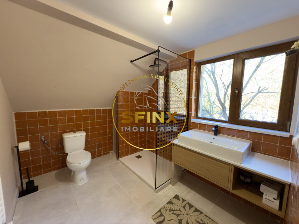 Casa moderna 5 camere Drajna de Sus,  teren generos si pomi fructiferi