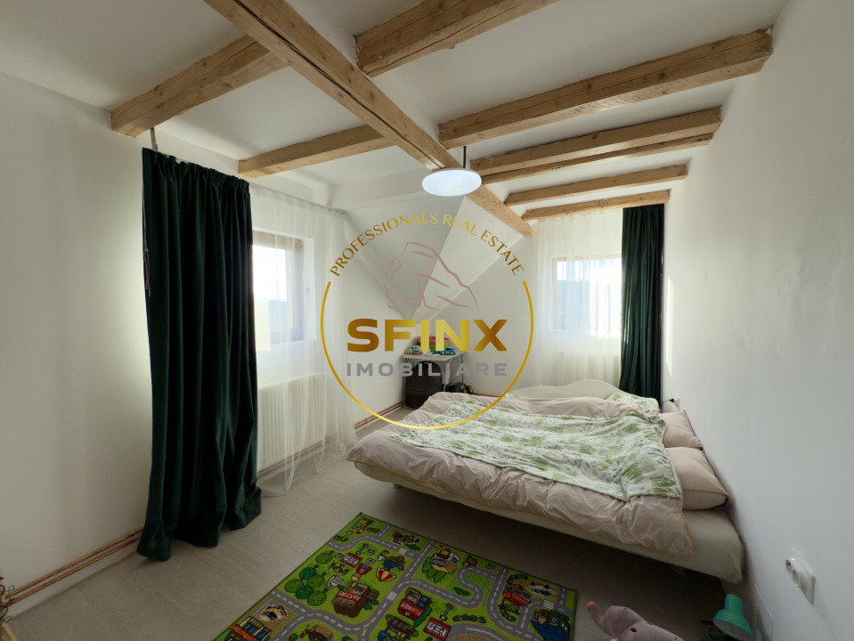 Casa moderna 5 camere Drajna de Sus,  teren generos si pomi fructiferi